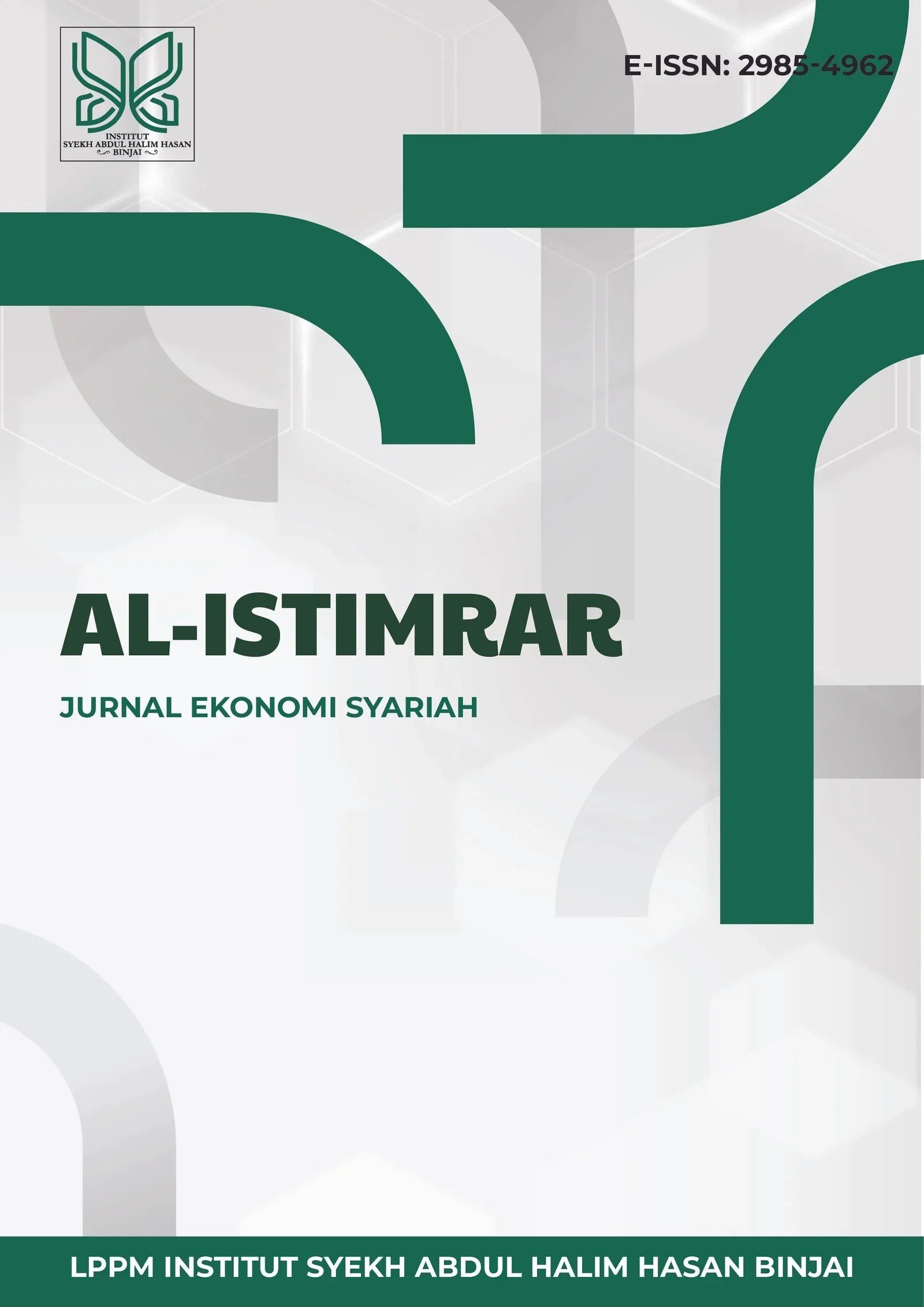 					View Vol. 4 No. 2 (2025): Al-Istimrar: Jurnal Ekonomi Syariah
				